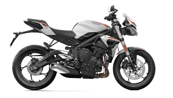 Street Triple RS with the protection pack CGI Shot