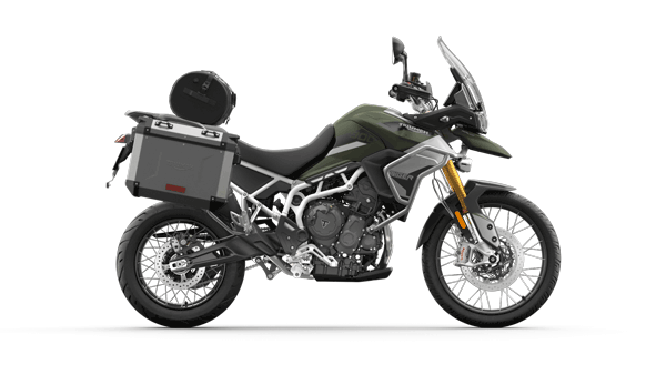 Tiger 900 Rally Pro with the off-road pack CGI shot