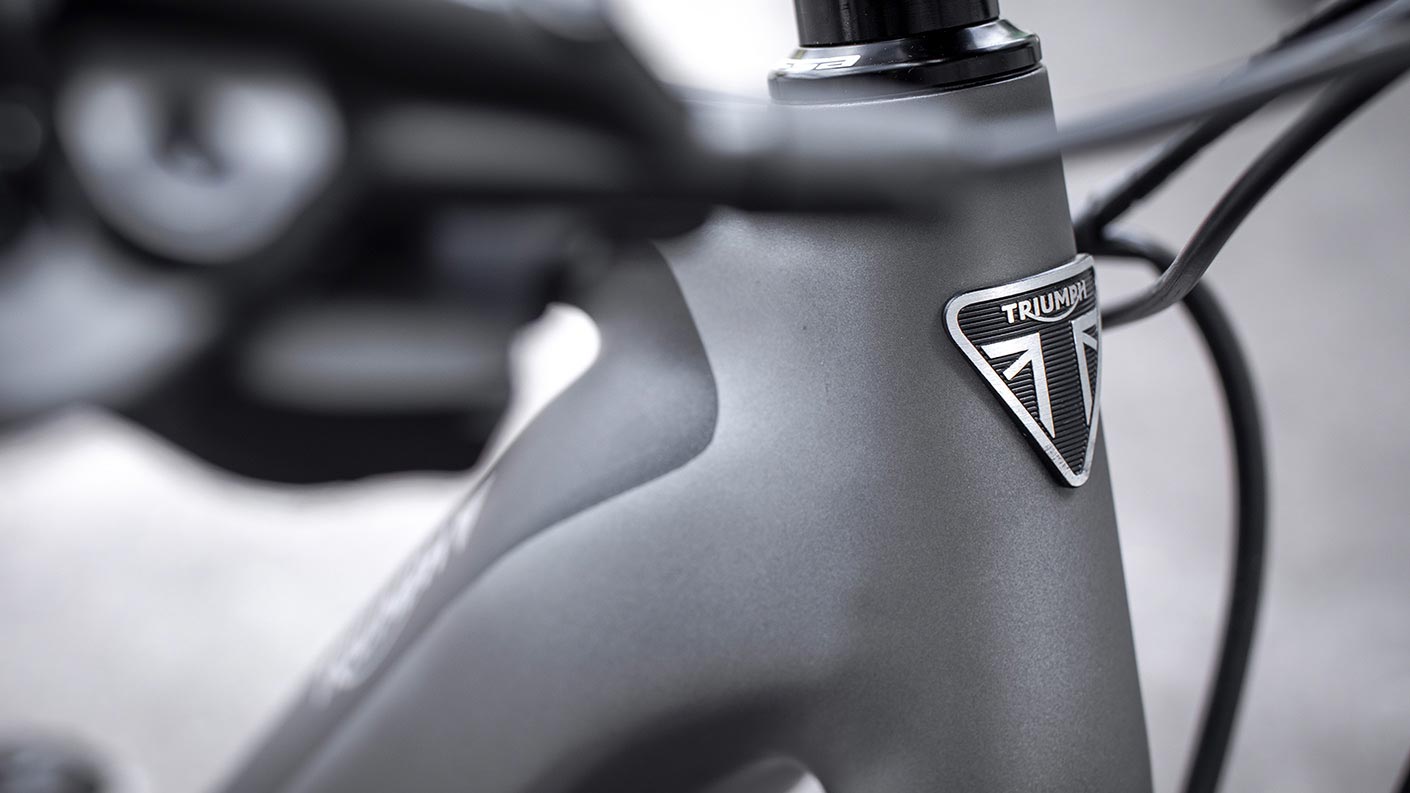 Triumph Trekker, discreet premium cast aluminium
