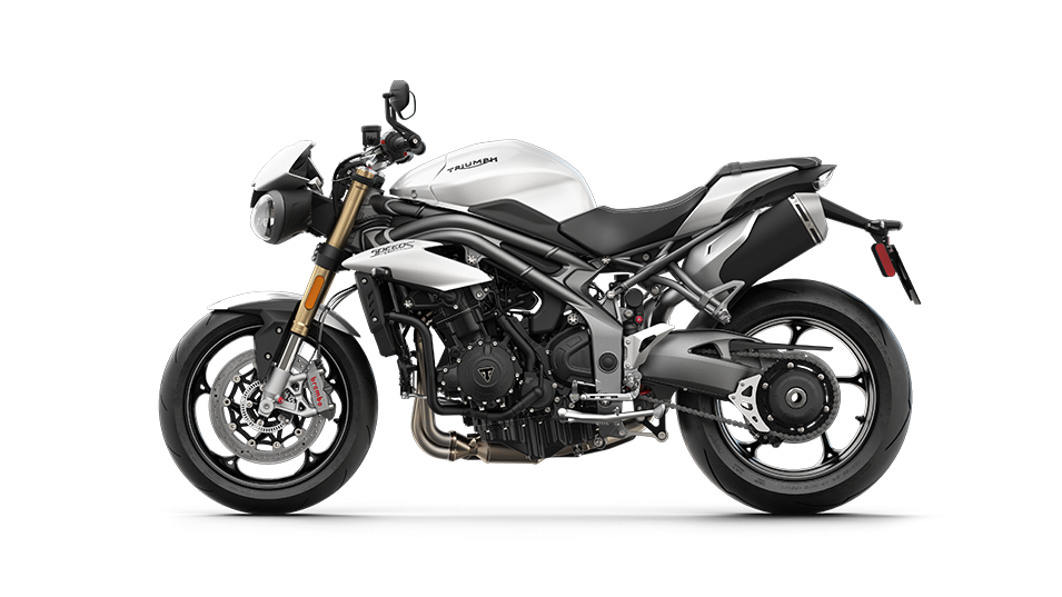 Speed Triple RS in Crystal White