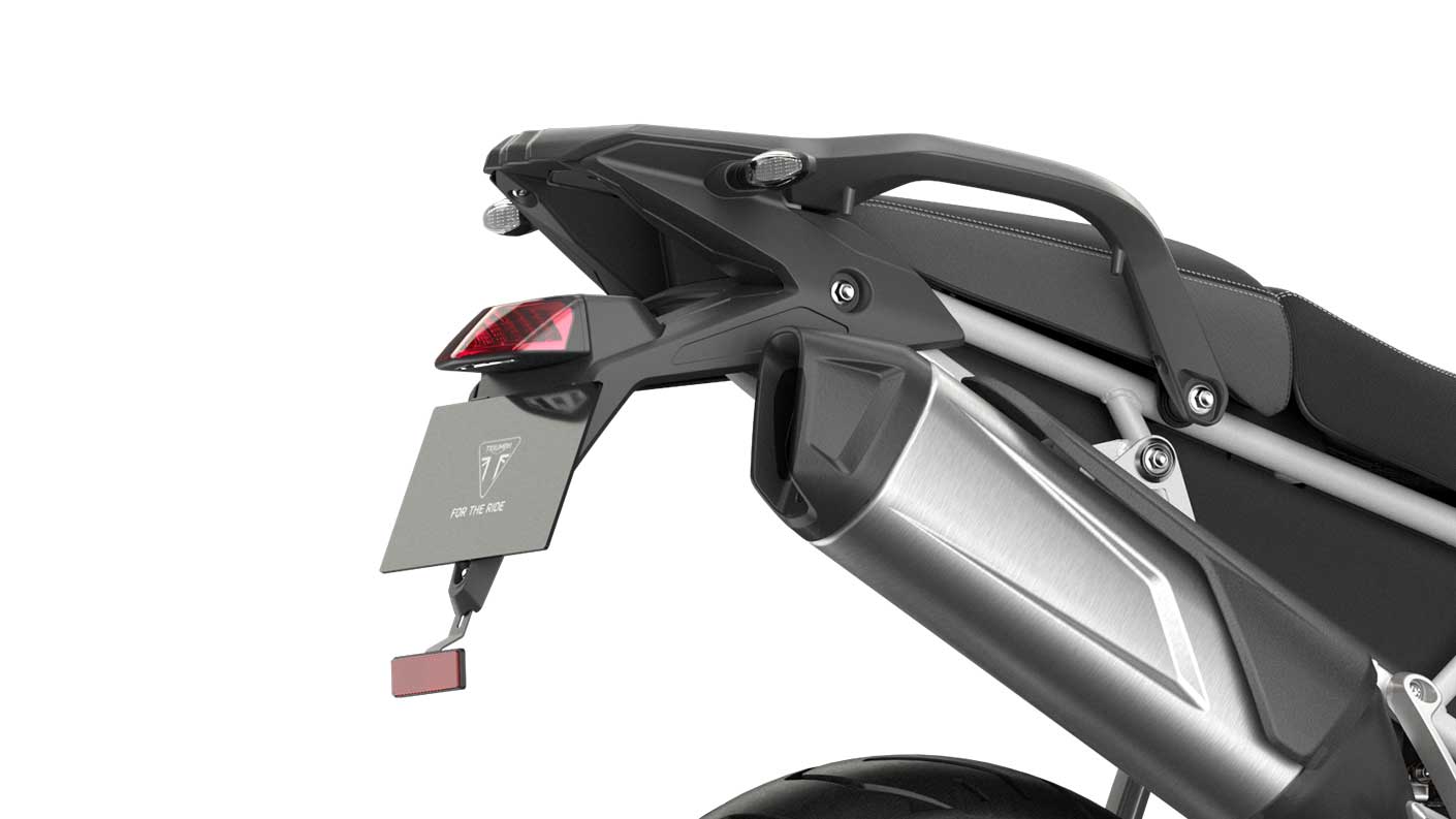 CGI close -up of Triumph Tiger 900 Rally LED Tail light