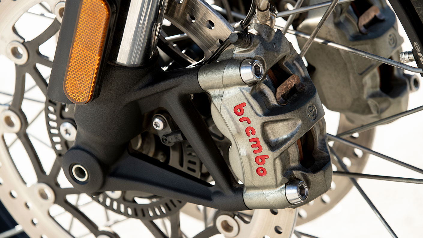Brembo Brakes fitted to all-new Triumph Scrambler 1200