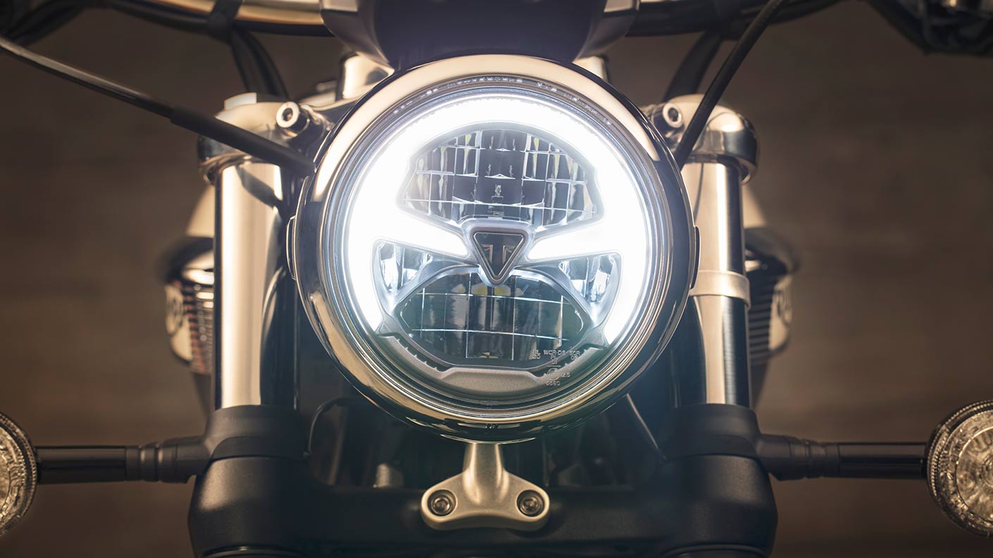 Triumph bonneville speedmaster DRL headlight